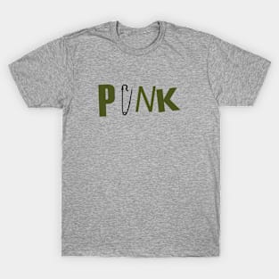 Punk, green T-Shirt